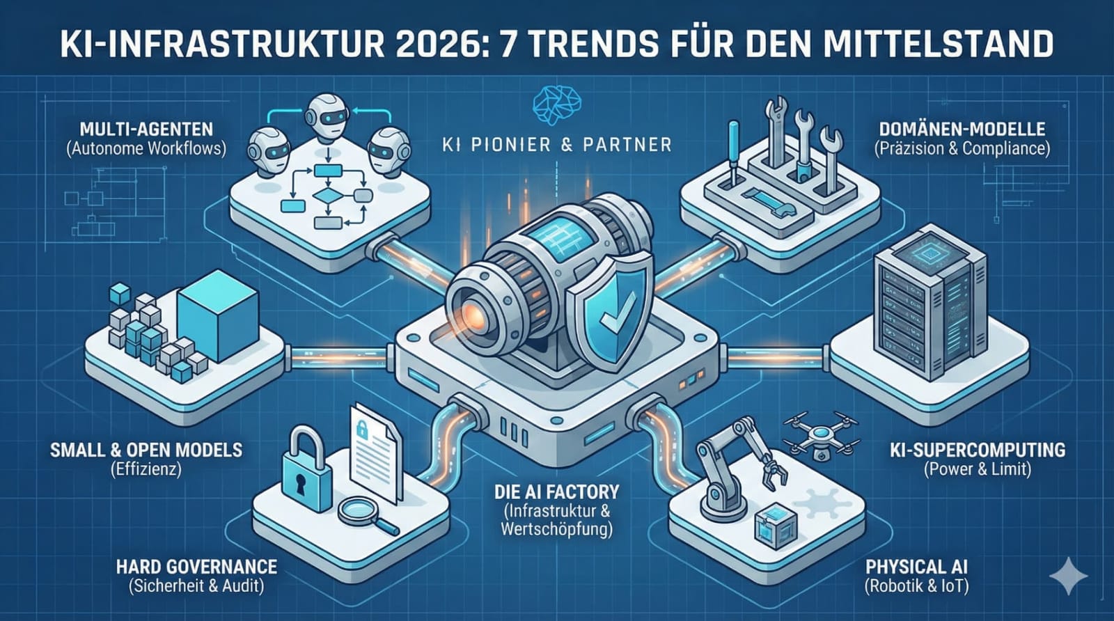 KI 2026: Die Zeit der Experimente ist vorbei - 7 Trends, die den Mittelstand jetzt prägen