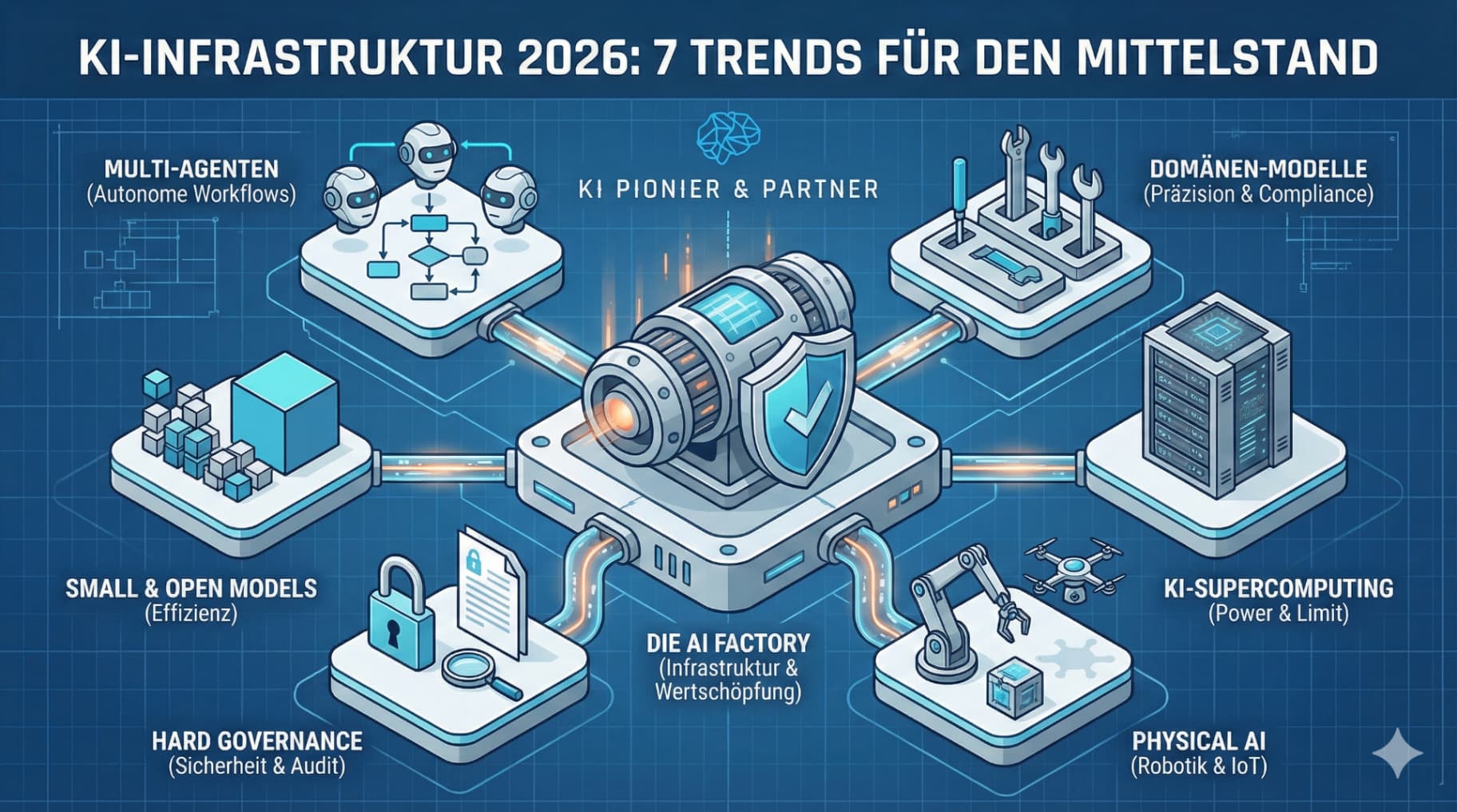 KI 2026: Die Zeit der Experimente ist vorbei - 7 Trends, die den Mittelstand jetzt prägen